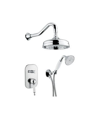 Bugnatese Oxford Taps set with high basin tap | Quaranta Ceramiche