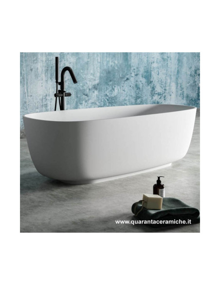 Blubleu Freestanding two-coloured Bath Gatsby 175x75x52