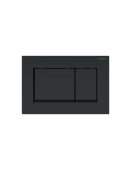 Geberit Sigma 30 black matt / black control plate