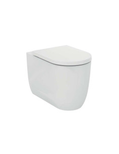 Ideal Standard Blend Curves AquaBlade flush wall vase and slowed vase cover
