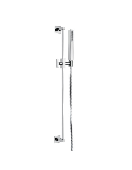 Bugnatese Saliscendi complete square type, square hand shower