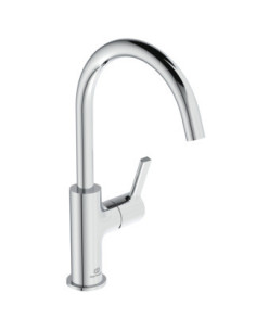 Ideal Standard JOY single lever washbasin mixer with high mouth without drain