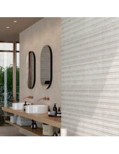 Marazzi Alba Greige Waltone 3D 30x90  M95X - Miglior Prezzo