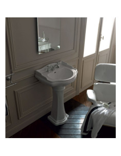 Kerasan Retrò Washbasin 55 cm with optional column