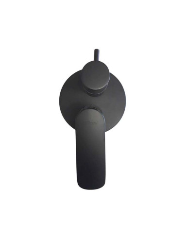 Paini Nove matt black shower mixer...