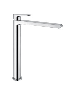 Bugnatese Simple Single lever washbasin model high without drain with flex