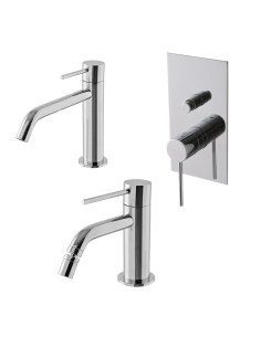 Treemme Up+ Washbasin, bidet and built-in shower mixer