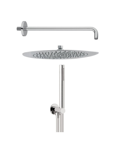 Treemme Up+ Wall-mounted washbasin mixer, bidet, built-in shower, shower head and hand shower