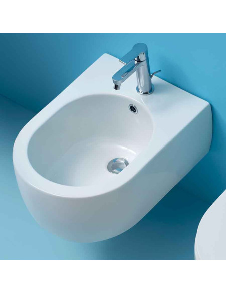 Kerasan Flo 50 wall-hung bidet