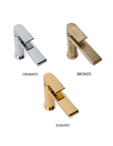 Bugnatese Denver Wall mounted single lever basin mixer cm 19