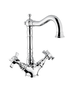 Bugnatese Princeton Single hole basin mixer with pop-up waste