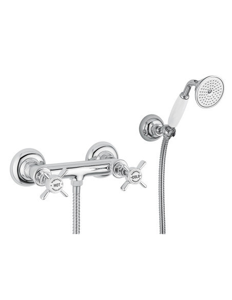 Bugnatese Princeton External shower set with duplex