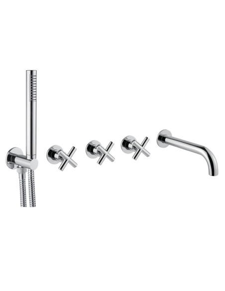 Bugnatese Rodos Built-in group with spout and duplex kit