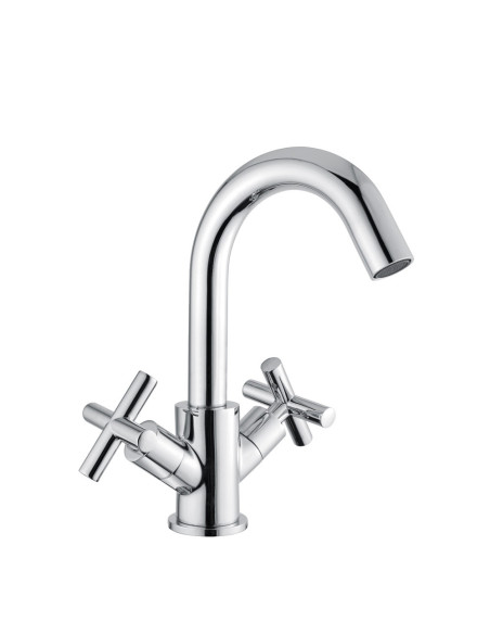 Bugnatese Rodos Single hole basin mixer without waste