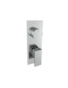 Treemme Q30 Single-lever 2-way shower mixer complete with built-in part