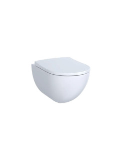 Geberit Acanto Rimfree wall-hung WC with soft seat cover