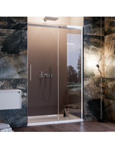 Firenze sliding door shower door 120 cm, 8 mm glass