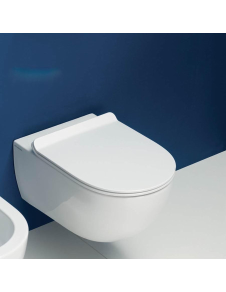 Flaminia App AP118G Wall Hung Toilet, Bidet and seat | Quaranta Ceramiche