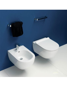 Flaminia App AP118G Wall Hung Toilet, Bidet and seat | Quaranta Ceramiche