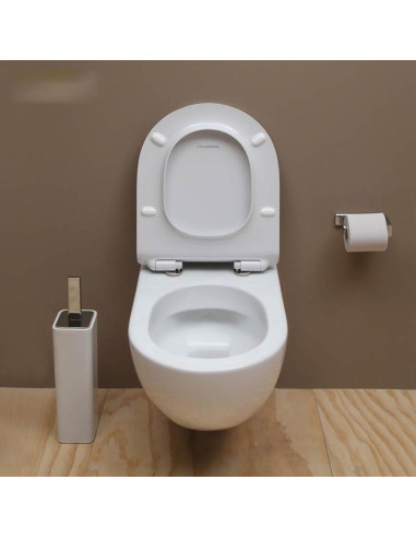 Flaminia MiniApp wall hung toilet with slim seat AP119 | Quaranta Ceramiche