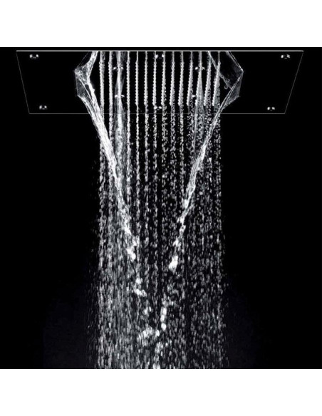 Sphera Stainless steel head shower Sky 600x400 mm | Quaranta Ceramiche