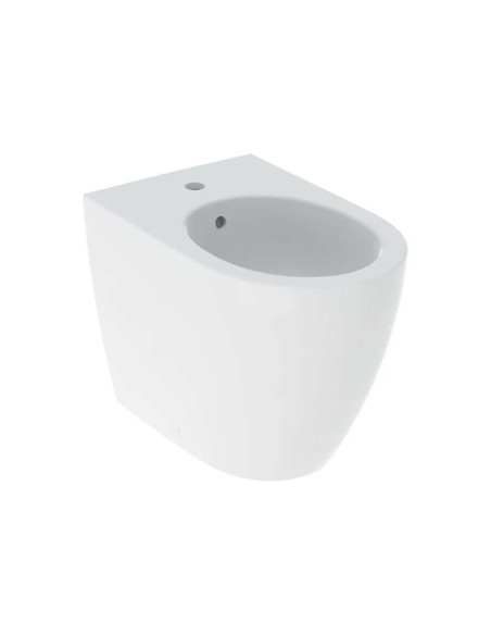 Geberit Icon Back to Wall Sanitaryware Rimfree WC bidet and soft close seat
