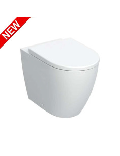 Geberit Icon Back to wall Rimfree toilet and soft close seat