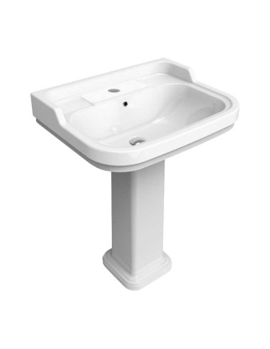 Flaminia Efi 64 cm washbasin complete with pedestal