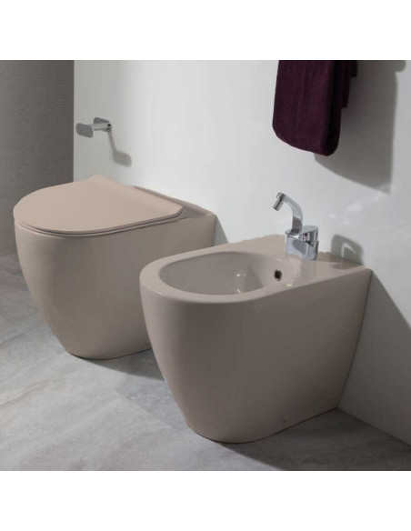 Back to wall Sanitary ware Flaminia Link Plus ARGILLA Goclean