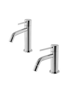 Treemme Up+ Single lever basin and bidet mixer
