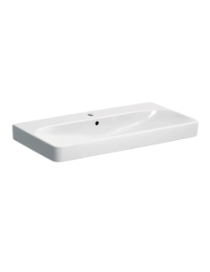 Geberit Smyle Square wall-hung or countertop washbasin 90 cm