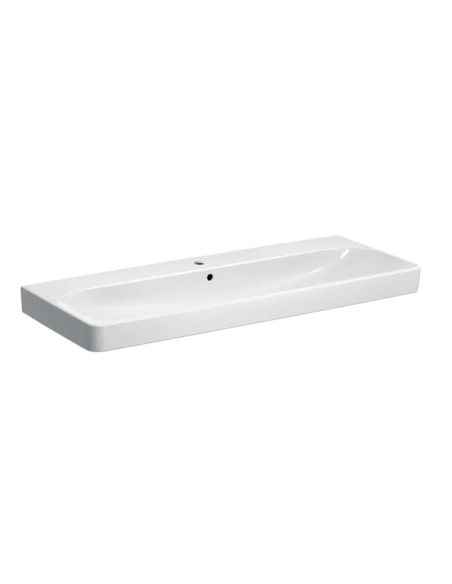 Geberit Smyle Square wall-hung or countertop washbasin 120 cm