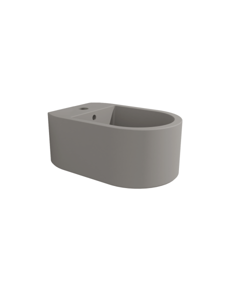 Flaminia Astra Cenere Suspended Sanitaryware goclean wc, bidet and slim soft close seat