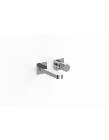 Zazzeri Trend X-ONE Wall mounted basin mixer 18.5 without plate with lever