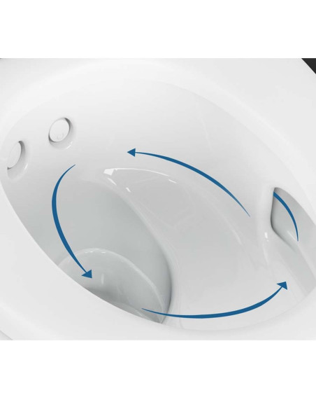 Suspended WC with Bidet Function Geberit AquaClean Mera Comfort Chrome