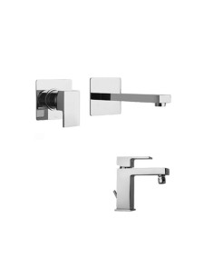 Paini DaxR wall mounted basin tap and bidet tap | Quaranta Ceramiche