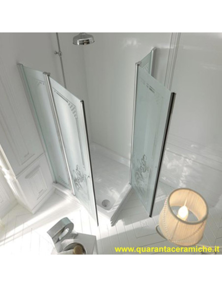 Althea piatto doccia Ito 80x80  in ceramica H5,5 cm