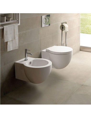 Cielo Easy Evo wall hung toilet pan,...