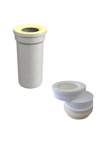 Waste kit for wall drain H 180 mm LK180 | Quaranta Ceramiche