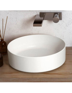 Cielo Shui Comfort Countertop Basin SHCOLAT40 | Quaranta Ceramiche