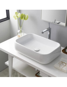 Cielo Shui countertop rectangular basin  | Quaranta Ceramiche