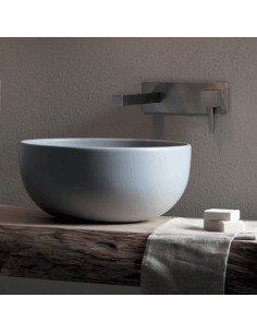 Cielo Shui countertop basin 40 cm TALC