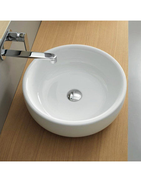 Flaminia Bonola Counter Top Basin BN50A | Quaranta Ceramiche