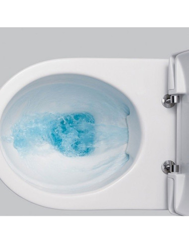 Geberit Metrica Wall Hung Toilet, bidet and soft close seat - Quaranta Ceramiche