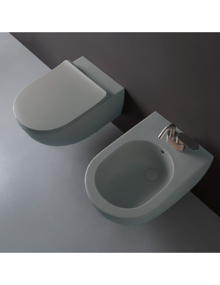 Flaminia App Wall Hung Goclean toilet, bidet, seat | Quaranta Ceramiche