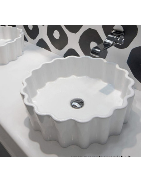 Flaminia Doppio Zero Counter Top Basin DZ46L | Quaranta Ceramiche