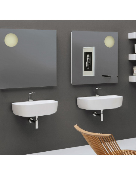 Flaminia MN64L Wall Hung or counter top Basin | Quaranta Ceramiche