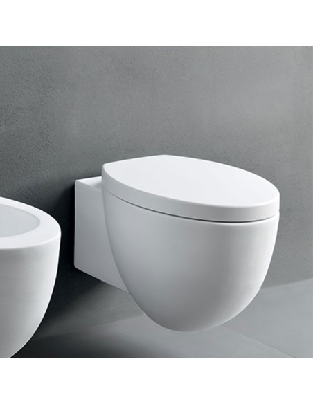 Cielo Le Giare Wall Hung MATT WHITE Toilet, Bidet, Seat | Quaranta Ceramiche