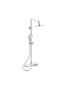 Ideal Standard Ceratherm S200 Colonna doccia soffione tondo con termostatico esterno doccia