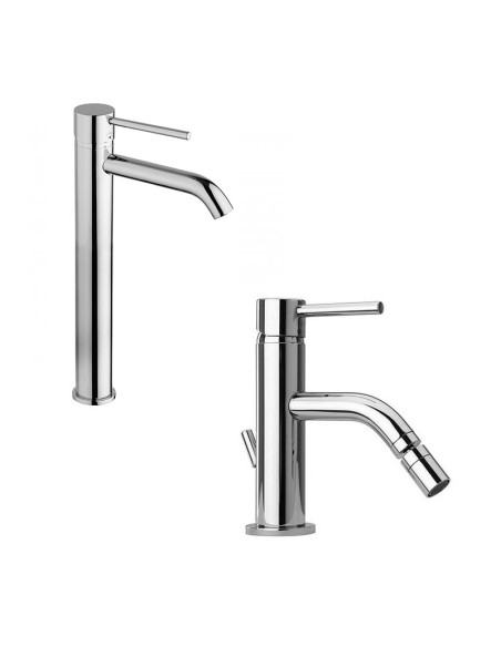 Paini Cox Small high basin tap and bidet tap | Quaranta Ceramiche